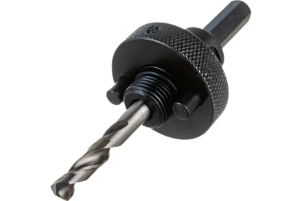 Державка 32-152 мм для биметаллических коронок быстросъемная пружинный фиксатор ЗУБР 29534 купить в Сургуте