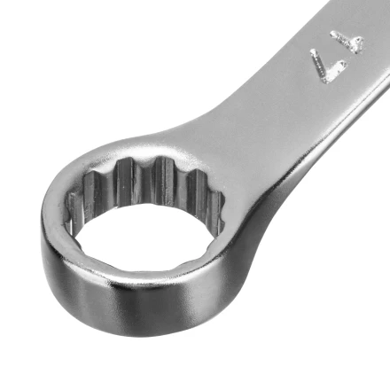 Набор ключей комбинированных Stels 6-17 мм, 6 шт., CrV, матовый хром, 15442 купить в Сургуте