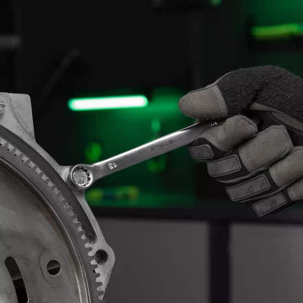 Набор ключей комбинированных Stels 6-17 мм, 6 шт., CrV, матовый хром, 15442 купить в Сургуте