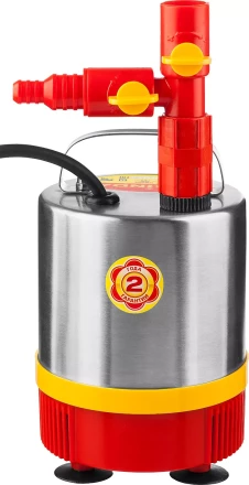 Насос GRINDA фонтанный д/чистой воды, нерж. сталь, 3 насадки, пропуск. способ. 1400 л/ч, высота подачи воды 1,9 м, 38 Вт GFPP-23-1.9 купить в Сургуте