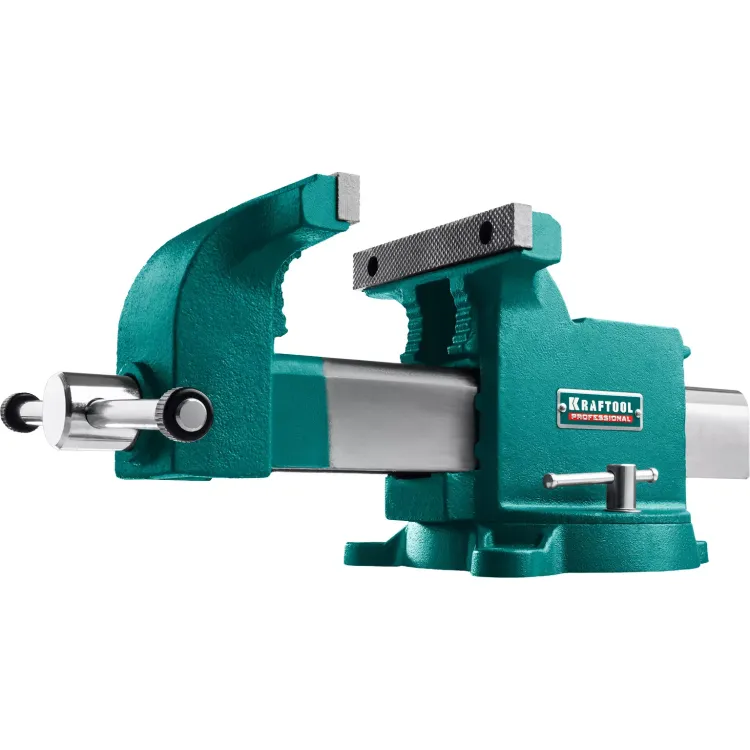 Тиски KRAFTOOL STEEL стальные 32701-100 купить в Сургуте