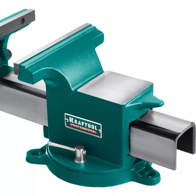 Тиски KRAFTOOL STEEL стальные 32701-100 купить в Сургуте