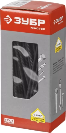 Саморезы ЗУБР СГМ 127 х 4.8 мм фосфатированное покрытие 90 шт гипсокартон-металл Профессионал (300011-48-127) купить в Сургуте