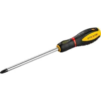 Отвертка STAYER "PROFI" "PROTech", двухкомп рукоятка, намагниченная, Cr-Mo, PH3x150мм 25132-3-15_z02