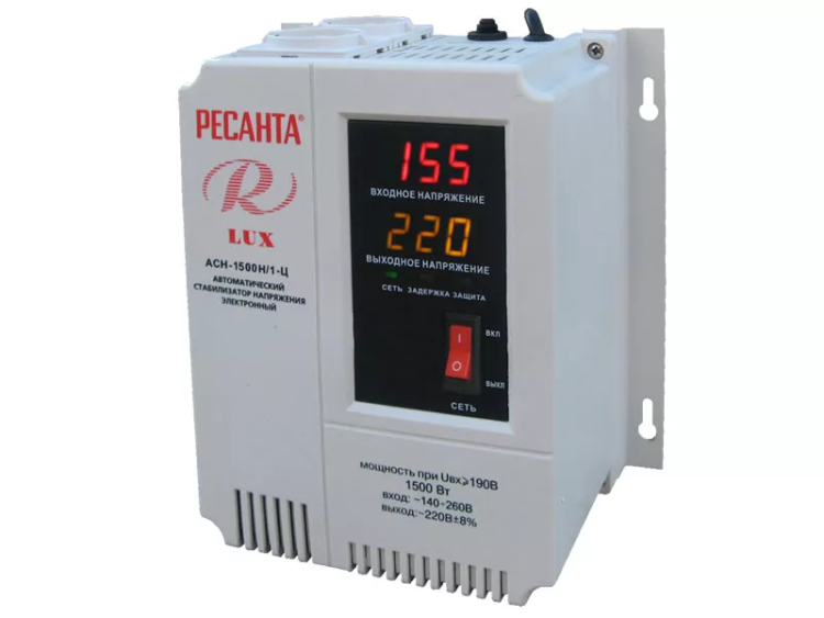Стабилизатор АСН-1500Н/1-Ц Ресанта Lux купить в Сургуте