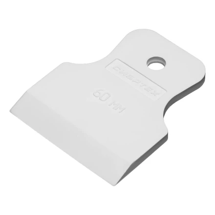 Шпатель, белая резина, 60 мм Россия Сибртех 85832 купить в Сургуте