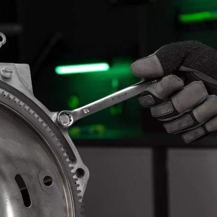 Набор ключей комбинированных Stels 6-19 мм, 8 шт., CrV, матовый хром 15443 купить в Сургуте