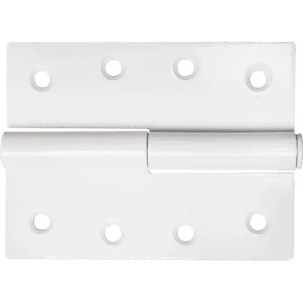 Петля дверная STAYER &quot;MASTER&quot; разъемная, цвет белый, левая, 100мм 37613-100-2L купить в Сургуте