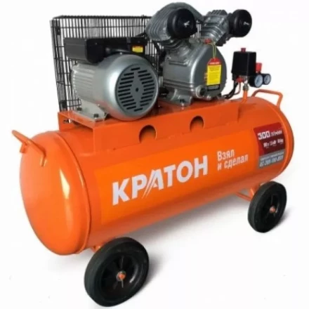 Компрессор масляный поршневой ременной Кратон AC-300-100-BDV 3 01 01 039 купить в Сургуте