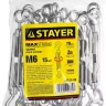Талреп DIN 1480, крюк-кольцо, оцинкованный, М6, 15 шт, STAYER Master 30515-06 30515-06 купить в Сургуте