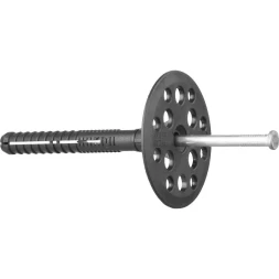 Дюбель ЗУБР "МАСТЕР" для изоляционных материалов полипропиленовый, металлический стержень, 10 x 120 мм, 100 шт 4-301525-10-120_z01