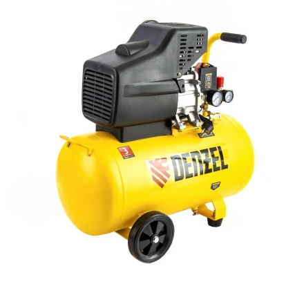 Компрессор воздушный, прямой привод DC1500/50, 1.5 кВт, 50 литров, 220 л/мин Denzel 58161 купить в Сургуте