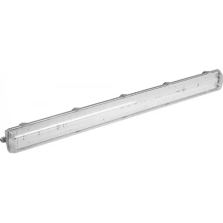 Светильник СВЕТОЗАР пылевлагозащищенный для люминесцентных ламп, Т8, IP65, G13, 2х36Вт 57610-2-36 купить в Сургуте