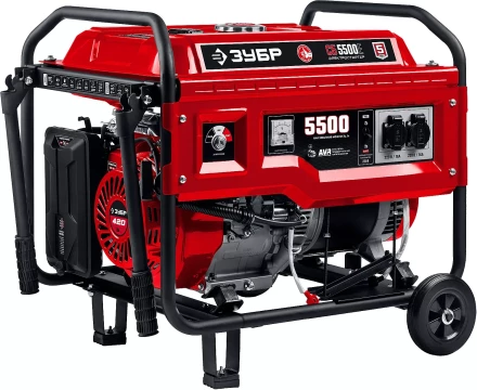 ЗУБР № 2 для генераторов мощностью свыше 4000 Вт, набор колес + рукоятка (НКР-2) купить в Сургуте