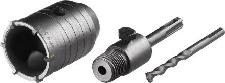 ЗУБР 50 мм, SDS - Plus, 6Т, коронка по бетону с оснасткой (29211-50) купить в Сургуте