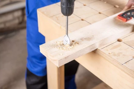 Сверло по дереву HAMMER Ф25х152мм (DR WD SP 25мм*152мм) купить в Сургуте