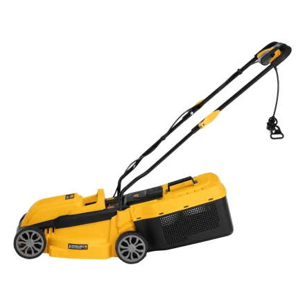 Газонокосилка электрическая GMC-1200, шир.,32см, 1200 Вт, 3 уров., травосб. 30 л// Denzel купить в Сургуте