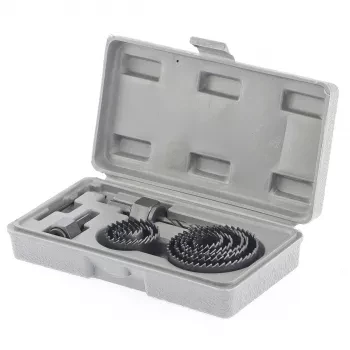 Набор кольцевых пил по дереву 19-64 мм 11 предм. MATRIX 70473 купить в Сургуте