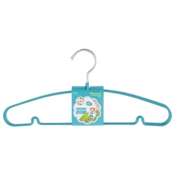 Вешалка для легкой одежды с прорезиненным противоскользящим покрытием 40 см 5 штук в комплекте ELFE 92927 купить в Сургуте