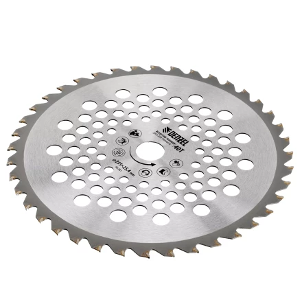 Диск для триммера Denzel, 255 х 25,4  40 зубьев, 96381 купить в Сургуте