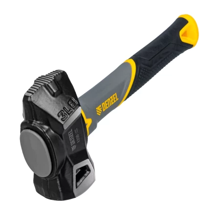 Кувалда с клиновидным бойком 1,35 кг Denzel 11015, фибергласовая рукоятка c TPR купить в Сургуте