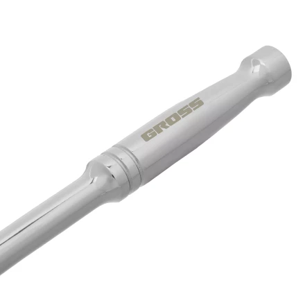 Ключ-трещотка 1/2&quot; Gross 14052, CrV, 120 зубьев, цельнометаллический, хром купить в Сургуте