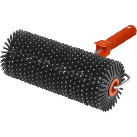 Валик игольчатый ЗУБР &quot;МАСТЕР&quot; по бетону в сборе, пластмассовые иглы 27мм, 105х240мм 03954-24 купить в Сургуте