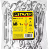 Талреп DIN 1480, крюк-кольцо, оцинкованный, М8, 10 шт, STAYER Master 30515-08 30515-08 купить в Сургуте