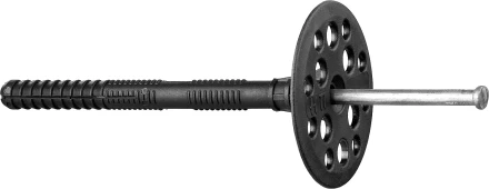 Дюбель ЗУБР &quot;МАСТЕР&quot; для изоляционных материалов полипропиленовый, металлический стержень, 10 x 140 мм, 100 шт 4-301525-10-140_z01 купить в Сургуте