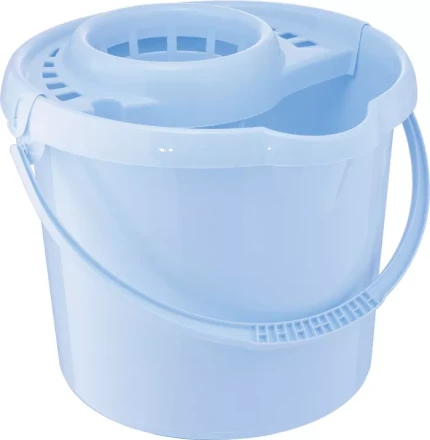 Ведро пластмассовое круглое с отжимом 12л, сиреневое ТМ Elfe 92963 купить в Сургуте