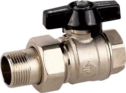 Краны шаровые ВН с накидной гайкой серия ЭКСПЕРТ купить в Сургуте