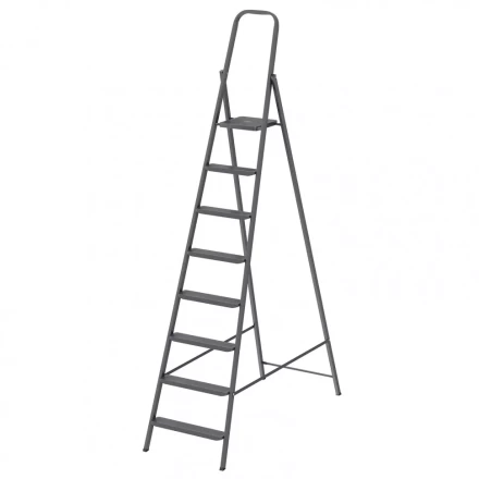 Стремянка 8 ступени компактная стальная Россия Сибртех 97948 купить в Сургуте