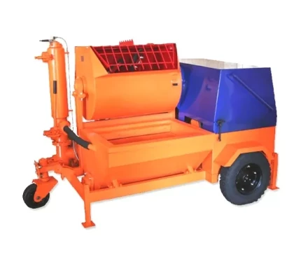 Агрегат штукатурно-смесительный АШС-2500 2,5 м3/ч, 6,25кВт, 380В,  1,47 МПа, подача: гор/вер 100/30м 97414 купить в Сургуте