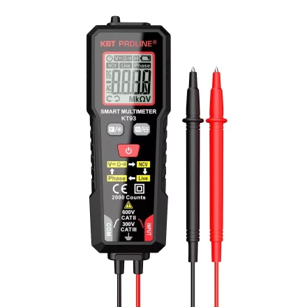 Мультиметр цифровой КВТ SMART KT 93 с True RMS (91916) купить в Сургуте