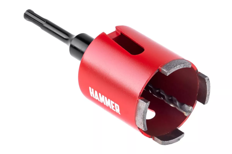 Коронка алмазная HAMMER Ф 68мм (242-503) купить в Сургуте