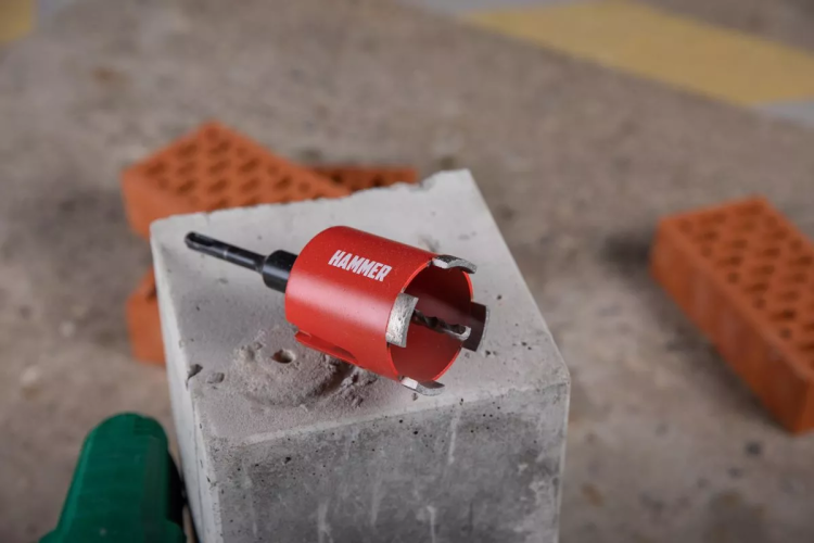 Коронка алмазная HAMMER Ф 68мм (242-503) купить в Сургуте