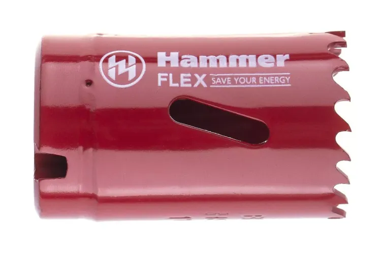 Коронка биметаллическая HAMMER Ф32х38мм 5/8" BiMETALL (224-006) купить в Сургуте