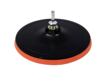 Тарелка опорная Ф180 мм М14 для УШМ липучая основа мягкая адаптер 51544 купить в Сургуте