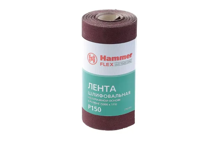 Лента шлифовальная в рулоне HAMMER Flex  216-015 купить в Сургуте