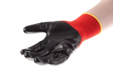 Нейлоновые перчатки с нитриловым покрытием HAMMER 230-030 купить в Сургуте