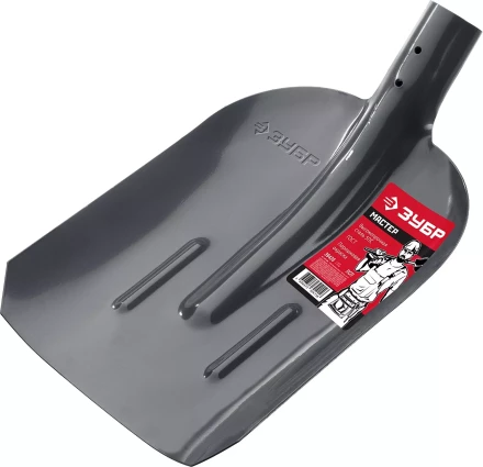 ЗУБР Мастер, 360 х 230 мм, полотно 1.6 мм, закалено, с рёбрами жёсткости, без черенка, тип ЛСП, совковая лопата (39428) купить в Сургуте