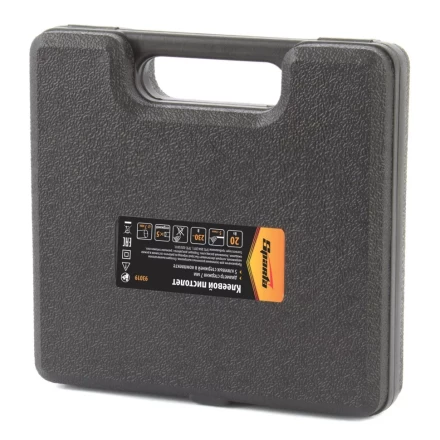 Клеевой пистолет с выключателем 7 мм в кейсе, 20 Вт, 5 г/мин Sparta 93019 купить в Сургуте