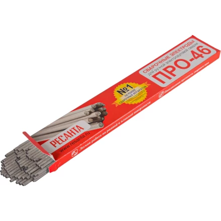 Сварочный электрод Ресанта ПРО-46, Ф2,5 Пачка 1кг 71/6/34 купить в Сургуте