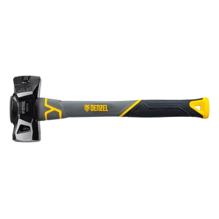 Кувалда с клиновидным бойком 1,8 кг Denzel 11016, фибергласовая рукоятка c TPR купить в Сургуте