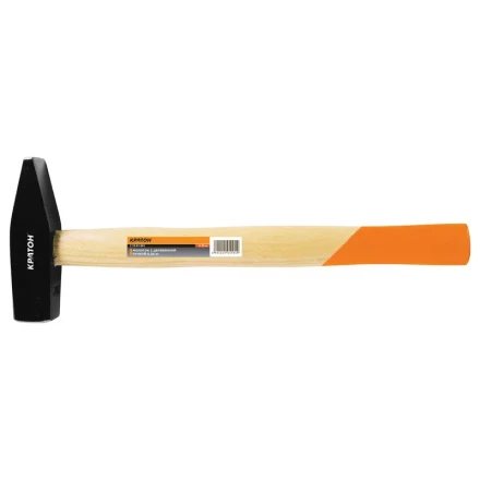 Молоток с деревянной рукояткой  0,30кг   Кратон  2 15 01 001 купить в Сургуте