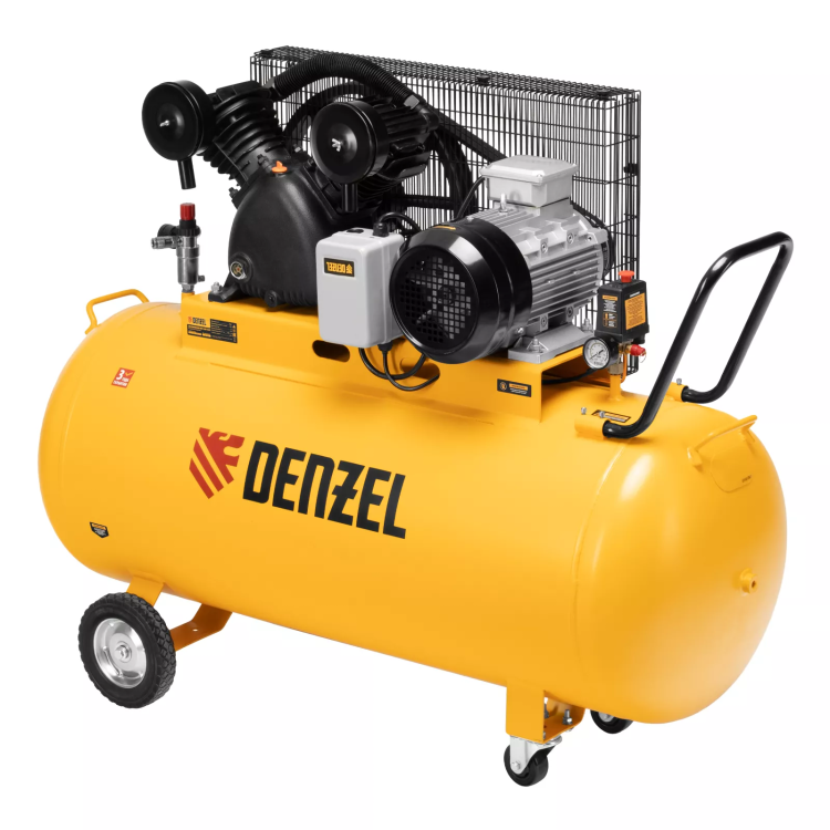 Компрессор воздушный рем. привод Denzel BCV 5500-T/270, 5,5 кВт, 270 литров, 850 л/мин купить в Сургуте