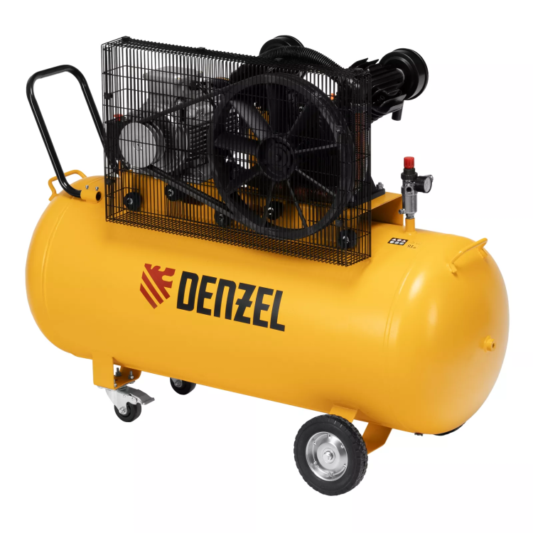 Компрессор воздушный рем. привод Denzel BCV 5500-T/270, 5,5 кВт, 270 литров, 850 л/мин купить в Сургуте