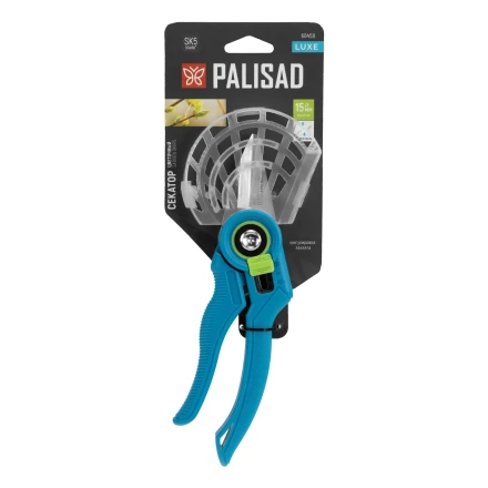 Секатор цветочный Palisad, 215 мм, регулировка захвата, пластиковые рукоятки, Luxe 60458 купить в Сургуте
