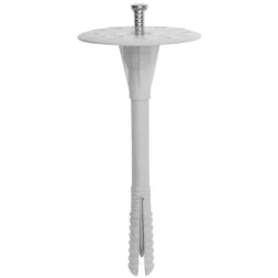 Дюбель ЗУБР "МАСТЕР" для изоляционных материалов полипропиленовый, металлический стержень, 10 x 160 мм, 100 шт 4-301525-10-160_z01