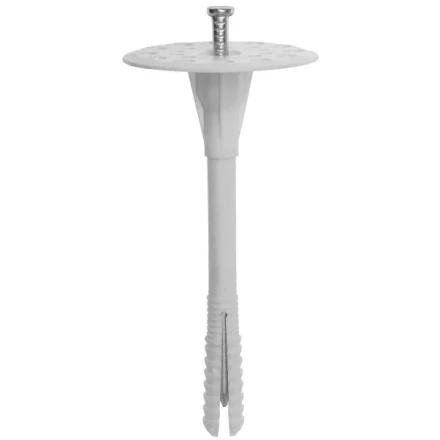 Дюбель ЗУБР &quot;МАСТЕР&quot; для изоляционных материалов полипропиленовый, металлический стержень, 10 x 160 мм, 100 шт 4-301525-10-160_z01 купить в Сургуте